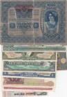 Mix Lot, 10 banknotes, FINE / AUNC
Canada 1 Dollar 1954; Nigeria 1 Pound 1967, Colombia 2000 Pesos 2013, Brasil 10 Cruzeiros 1966, Burma 25 Kyat 1972...