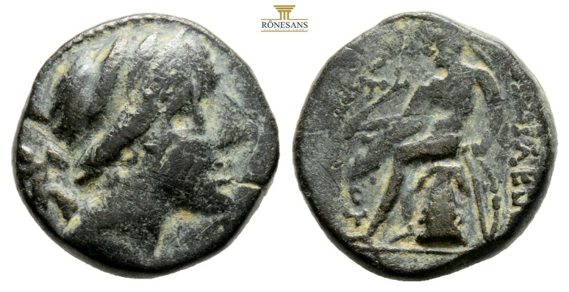 SELEUKID KINGS. Seleukos III Soter, Keraunos, 226-223 BC. Antioch. AE, 3,64g 15,...