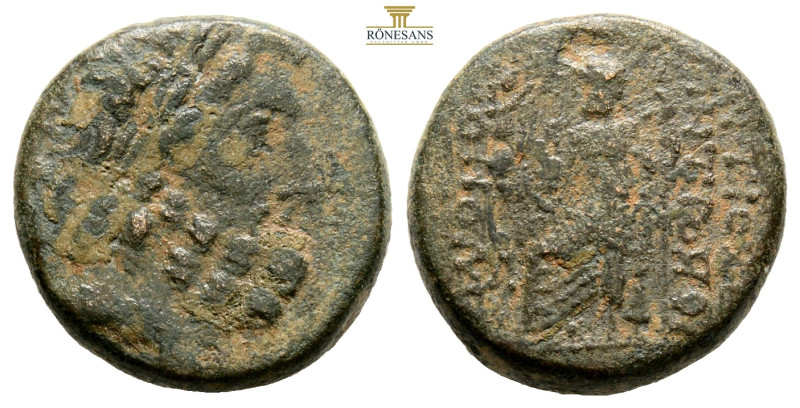 SELEUCIS and PIERIA. Antioch, 1st century BC. AE, 7,54g 19,3mm
Obv. Laureate hea...