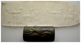 Near Eastern Stone Cylinder Seal
(51,9mm 25,6g)