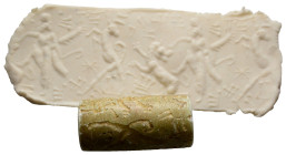 Near Eastern Stone Cylinder Seal
(40,3mm 18,3g)