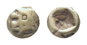 KINGS OF LYDIA. Time of Alyattes to Kroisos, Circa 620/10-550/39 BC. EL Hemihekt...