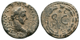 Roman ProvincialElagabal. (218-222 AD). Æ Bronze. Syria. Antioch. Reference : "Repatinated"Condition: Very Fine