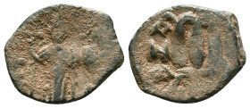 ARAB-BYZANTINE. Early Caliphate (636-660). Reference : "Repatinated"Condition: Very Fine