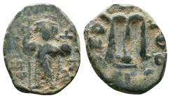 ARAB-BYZANTINE. Early Caliphate (636-660). Reference : "Repatinated"Condition: Very Fine