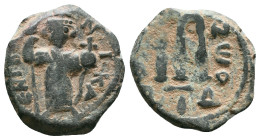 ARAB-BYZANTINE. Early Caliphate (636-660). Reference : "Repatinated"Condition: Very Fine