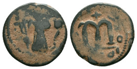 ARAB-BYZANTINE. Early Caliphate (636-660). Reference : "Repatinated"Condition: Very Fine