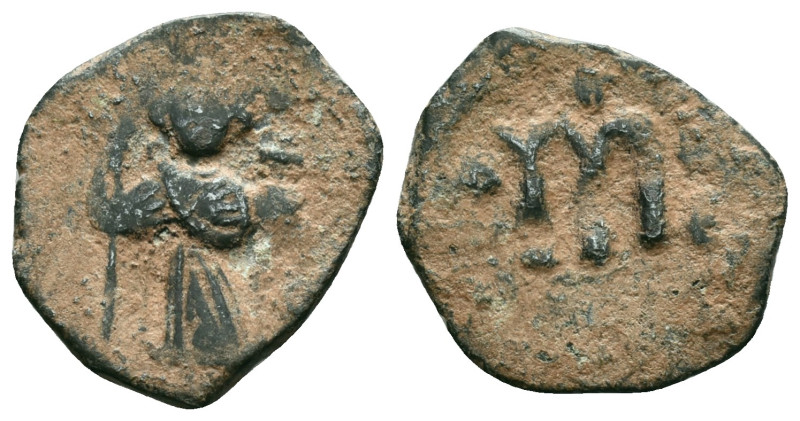 ARAB-BYZANTINE. Early Caliphate (636-660). 

Reference : "Repatinated"
Condit...