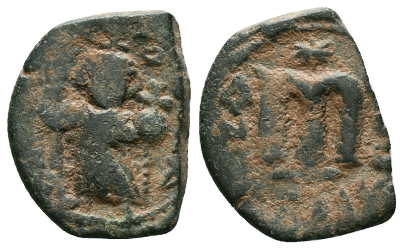 ARAB-BYZANTINE. Early Caliphate (636-660). 

Reference : "Repatinated"
Condit...