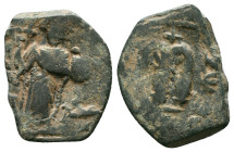 ARAB-BYZANTINE. Early Caliphate (636-660). Reference : "Repatinated"Condition: Very Fine