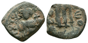 ARAB-BYZANTINE. Early Caliphate (636-660). Reference : "Repatinated"Condition: Very Fine