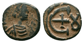 ARAB-BYZANTINE. Early Caliphate (636-660). Reference : "Repatinated"Condition: Very Fine