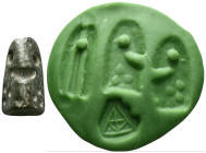 Stamp seal. ca. 19th–16th century B.C.Reference :Condition: Very Fine