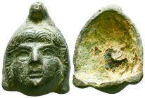ROMAN BRONZE APPLIQUE.(1st-3th Century).Ae.

Condition: Very Fine

Weight: 31.6 gr.
Diameter: 38.0 mm