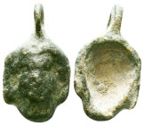 ROMAN BRONZE APPLIQUE.(1st-3th Century).Ae.