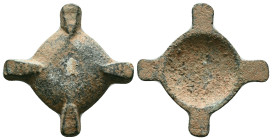 ROMAN BRONZE APLIQUE.(1st-2nd century).Ae.