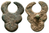 ROMAN BRONZE APLIQUE.(1st-2nd century).Ae.
