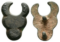 ROMAN BRONZE APLIQUE.(1st-2nd century).Ae.
