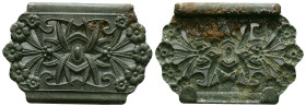 Byzantine openwork decorated Fitting !

Reference :

Condition: Very Fine

Weight: 8.41 gr.
Diameter: 50.6 mm