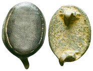 BYZANTINE BRONZE AMULET.(11th-15th).Ae.

Reference :

Condition: Very Fine

Weight: 6.66 gr.
Diameter: 24.7 mm