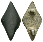 BYZANTINE BRONZE AMULET.(11th-15th).Ae.

Reference :

Condition: Very Fine

Weight: 3.85 gr.
Diameter: 31.4 mm