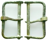 ROMAN BRONZE MILITARY BUCKLE.(1st-2nd century).Ae.Reference :Condition: Very Fine