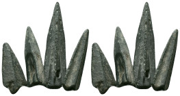 Bronze Arrow Heads AeLot of 4Reference :Condition: Very Fine