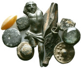 Lot of 10 Objects (SOLD AS SEEN,NO RETURN.)

Reference :

Condition: Very Fine

Weight: gr.
Diameter: mm