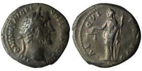 Antoninus Pius (AD 138-161). Rome
AR Denarius (19mm, 2,60g)
Obv: ANTONINVS AVG PIVS P P TR P COS III. Laureate head of Antoninus Pius to right. 
Rev: ...