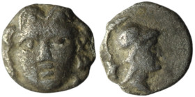 PISIDIA. Selge. (Circa 350-300 BC) 
AR Obol (8mm, 0,56g)