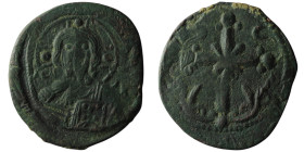 Anonymous Follis, time of Nicephorus III (circa AD 1078-1081). Constantinople.
AE Follis (26mm, 4,30g)