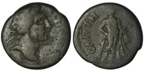 LYDSIA. Saitta. Pseudo-autonomous issue. time of Marcus Aurelius (161-180 AD)
AE Bronze (19mm, 5,21g)