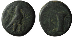 AEOLIS. Kyme. (Circa 320-250 BC)
AE Bronze (17mm, 4,81g)