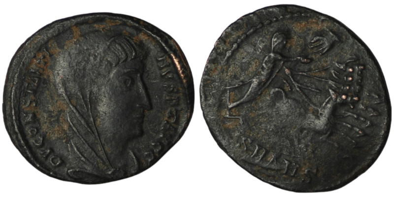 Divus Constantine I (died AD 337). Antioch
AE Follis (17mm, 1,25g)