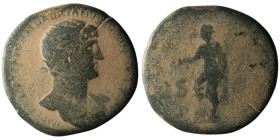 Trajan (AD 98-117). Rome
AE As (26mm, 12,51g)

Artificial sandpatina