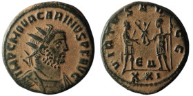 Carinus (AD 283-285). Antioch
AE Antoninianus (20mm, 4,37g)

Artificial sandpatina