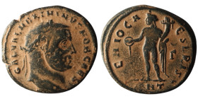 Maximinus II Daia, Caesar (AD 305-309). Antioch
AE Follis (25mm, 6,92g)

Artificial sandpatina
