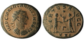 Carinus (AD 282-283). Antioch
AE Antoninianus (22mm, 3,33g)

Artificial sandpatina