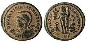 Licinius II, Caesar (AD 317-324). Nicomedia
AE Follis (21mm, 2,69g)

Artificial sandpatina