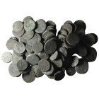 100 pieces mixed coins / SOLD AS SEEN, NO RETURN!