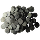 100 pieces mixed coins / SOLD AS SEEN, NO RETURN!