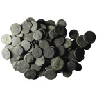 100 pieces mixed coins / SOLD AS SEEN, NO RETURN!