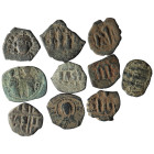 10 pieces Byzantine coins / SOLD AS SEEN, NO RETURN!