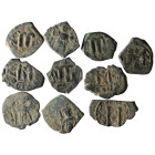 10 pieces Byzantine coins / SOLD AS SEEN, NO RETURN!