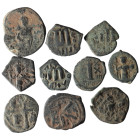 10 pieces Byzantine coins / SOLD AS SEEN, NO RETURN!