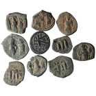 10 pieces Byzantine coins / SOLD AS SEEN, NO RETURN!