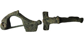 Roman bronze fibula. (circa 1st-3rd centuries AD)
(48mm, 16,76g)