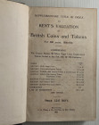 AA.VV. Supplementary Title and Index to Kent's Valuation of British Coins and Tokens for 300 Years, 1600-1912: Comprising Tin, Copper, Bronze and Silv...