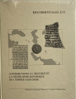 AA.VV. Res Orientales XVI. Contribution à l'Histoire et la Géographie Historique de l'Empire Sassanide. 2004. Cartonato ed. pp. 190, tavv. 32. Include...