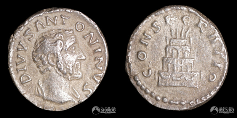 Imperio Romano, ceca de Roma. Denario. 161. Reinado del emperador Marco Aurelio ...